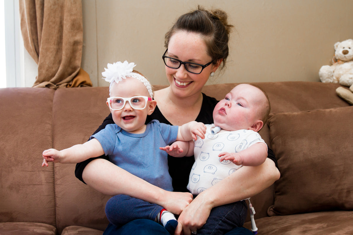 Load video: Meet Calvin and Katharina. Born at 26 weeks, weighing less than two pounds, Katharina was in the NICU for 3 months, Calvin needed a little extra help along the way.  Thankfully, the Children's Hospital is there to help them through it.